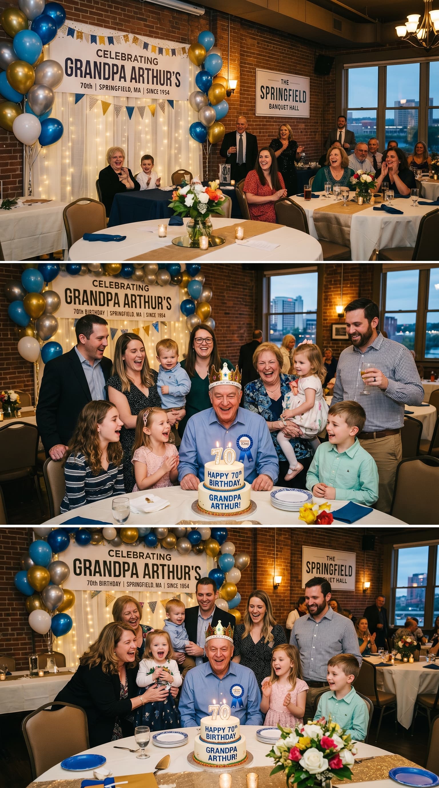 Family birthday gathering